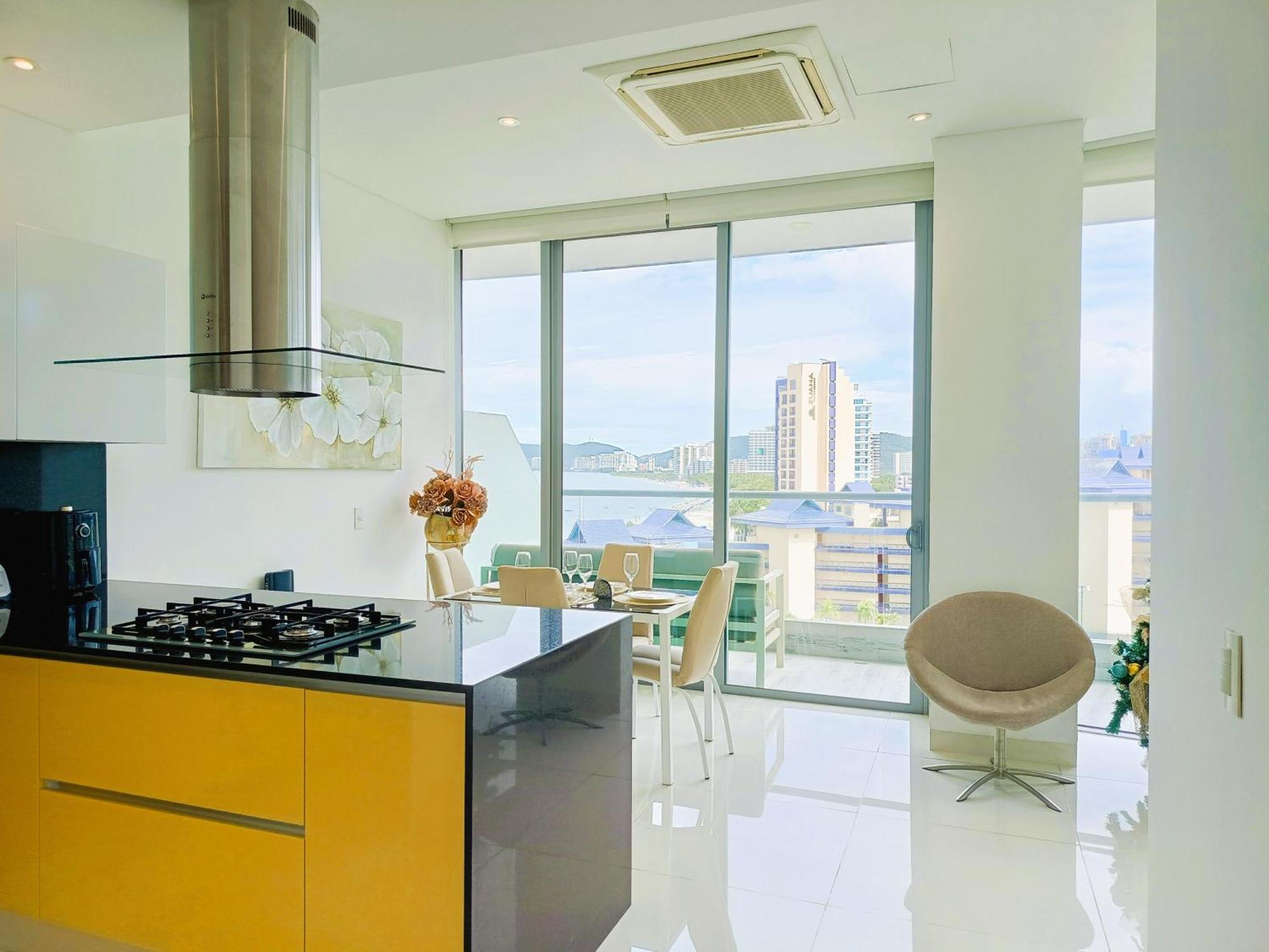 Apartamento Vip - Con Vistas Al Mar Y Playa Santa Marta (Magdalena)